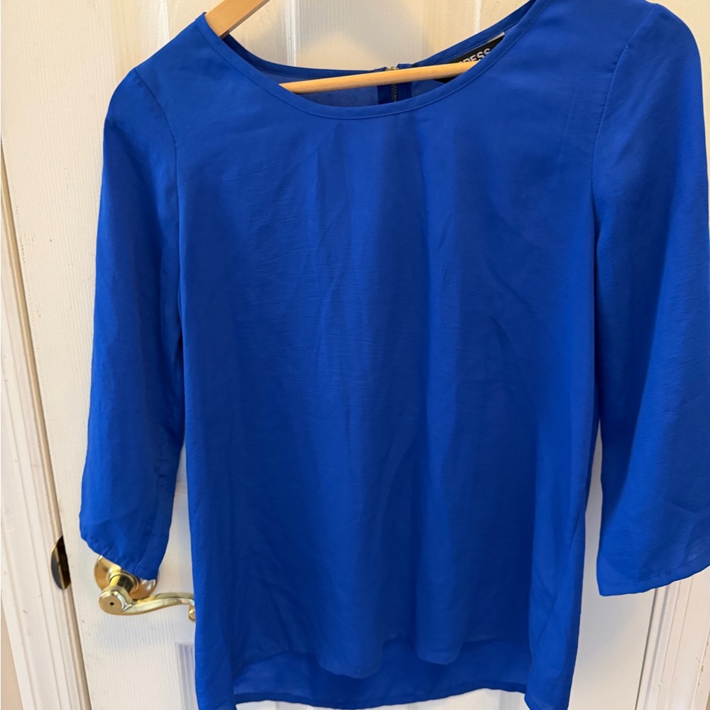 Express Royal Blue Women's Blouse